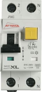 Attema - Click-mate XL-plus Aardlekautomaat aardlekautomaat b16