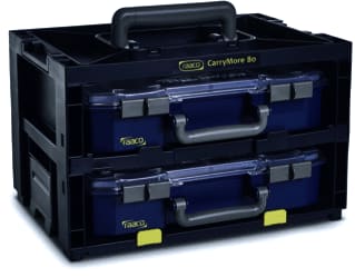 Raaco - Assortimentsdoos bevestigingsmat. Carrymore 80X2 Zwart
