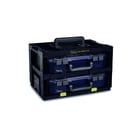 Raaco - Assortimentsdoos bevestigingsmat. Carrymore 80X2 Zwart