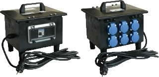 Hateha - HANDY 1 Bouwaansluitkast Bouwkast Handy1 Volrubb