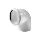 Ubbink - Rolux T120 PP Enkelw. rookgashulpstuk 2 aansl. Rlx Pp Bocht 60Mm 87Gr
