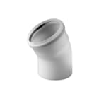 Ubbink - Rolux T120 PP Enkelw. rookgashulpstuk 2 aansl. Rlx Pp Bocht 60Mm 45Gr