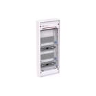 ABB - AK600 Groepenkast, leeg medverd 5r z deur ral9016