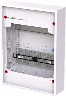 ABB - AK600 Groepenkast, leeg medverd bmod 2r z deur