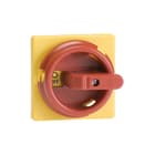 ABB - SwitchLine OZ Bedieningsknop v vermogensschak. Bedkn Rnd Rd-Gl Vergrbr