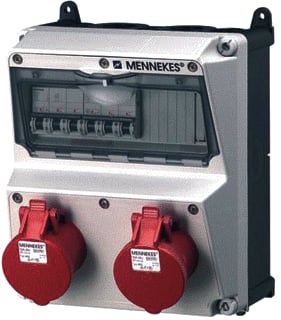 Mennekes - AMAXX CEE-contactdoos combinatie Combinatie 920065