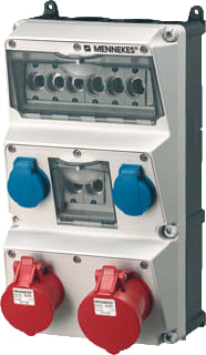 Mennekes - AMAXX CEE-contactdoos combinatie Combinatie 930009