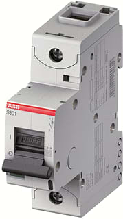 ABB - System pro M compact S800C Installatieautomaat instautmt 25ka 63a bkar 1p