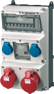 Mennekes - AMAXX CEE-contactdoos combinatie Combinatie 930049