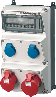 Mennekes - AMAXX CEE-contactdoos combinatie Combinatie 930050