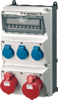 Mennekes - AMAXX CEE-contactdoos combinatie Combinatie 930051