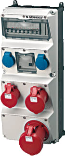 Mennekes - AMAXX CEE-contactdoos combinatie Combinatie 940044