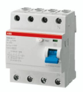 ABB - System pro M compact F200 Aardlekschakelaar 4P