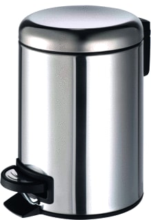 Geesa - Hotel Afvalemmer Pedlemmr 3L Softclose Rvs