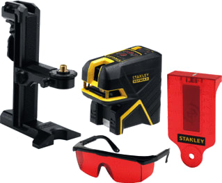 Stanley - Laseraftekenapparaat  2-punt+kruislaser r.