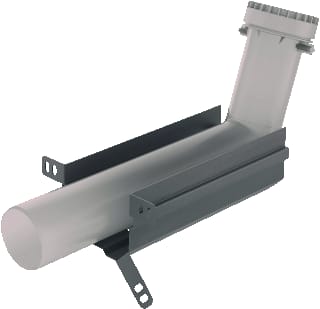 Ubbink - Rolux Flex Enkelw. rookgashulpstuk 2 aansl. Schachtaansluiting Flex 80