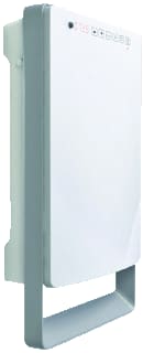 DRL - E-COMFORT Aurora Touch Elektrische luchtverhitter hangend Ecmf Touch Wit 1000Watt