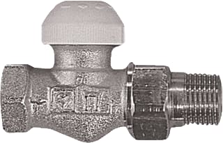Herz - TS-90 Radiatorafsluiter Afsl. Draadbuis 1"