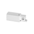 Prolumia - Elektr. toebeh. v verlichtingsarm. 3-Fase Rail Eindv R Wit