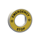 Schneider Electric - Harmony XB5 Tekstschild vr drukknop/signaallamp Verl Ring Ndstop 230V Rd