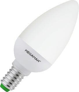 Megaman - Zenia Candle Spaarlamp spaarlamp zenia k 3w e14