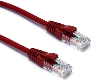 Excel - Patchkabel twisted pair  cat6 0.3m uutp red   ds10