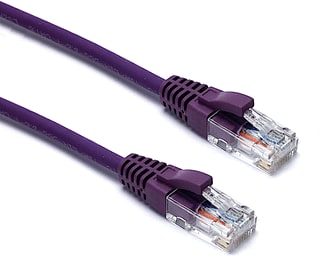 Excel - Patchkabel twisted pair  cat6 0.3m uutp viol  ds10