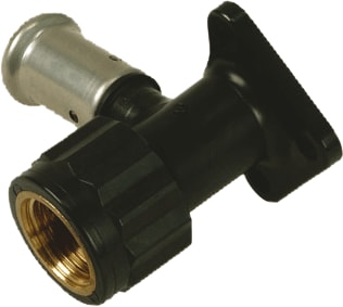 Henco - 2PK-K Muurplaat Pknst Mpl Kort16X1/2