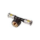 Henco - 13PKG Gas Fitting met 3 aansluitingen Gas P.T 16X1/2X16 Bi