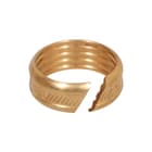 Henco - Split Olive Knelring Messing 16Mm