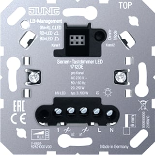 Jung - Dimmer Serie Tastdim Uni Led