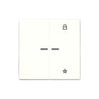 Jung - Intelligent bedieningselement enet tastafd ls990 wit