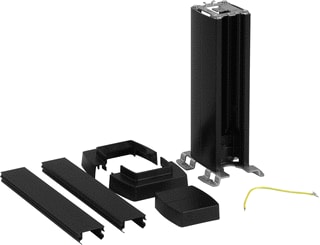 Legrand - Energiezuilen Aansluitzuil Zuil 1 Comp 45Mm 0,3M Zw