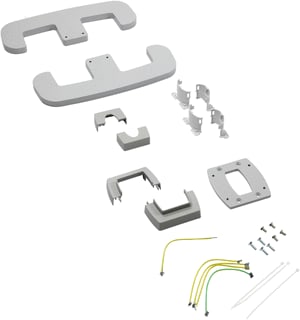 Legrand - Energiezuilen Aansluitzuil Zuil 1 Comp 45Mm 2M Alu