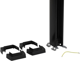 Legrand - Energiezuilen Aansluitzuil Zuil 1 Comp 45Mm 3,90M Zw
