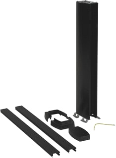 Legrand - Energiezuilen Aansluitzuil Zuil 2 Comp 45Mm 0,68M Zw