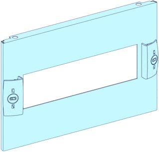 Schneider Electric - Frontplaat voor kast/lessenaar Prisma Mod Afdpl B300 3M