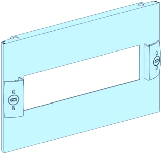 Schneider Electric - Frontplaat voor kast/lessenaar Prisma Mod. Afdekpl B300 4M