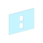 Schneider Electric - Frontplaat voor kast/lessenaar prisma p afdpl nsx630 mot