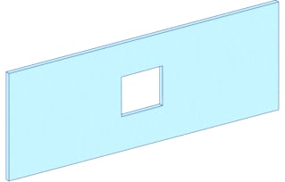 Schneider Electric - Frontplaat voor kast/lessenaar prisma p afdpl nsx630 hz