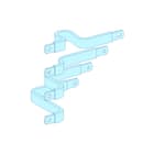 Schneider Electric - Inbouwunit met railsystemen Linergy Aansl 250A Ns250 4P