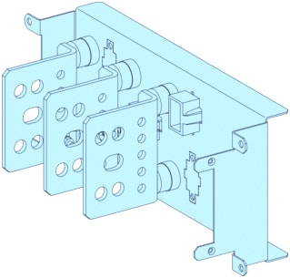 Schneider Electric - Inbouwunit met railsystemen verpl asl 250a 3p