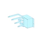 Schneider Electric - Inbouwunit met railsystemen linergy aans nsx250 4p 250a