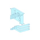 Schneider Electric - Inbouwunit met railsystemen aanslst nsx 3p 630a vast hz