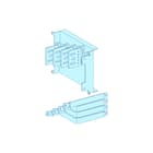Schneider Electric - Inbouwunit met railsystemen aansl nsx 4p 630a vast tog