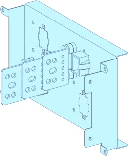 Schneider Electric - Inbouwunit met railsystemen universeel aanslst 630a 3p