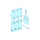 Schneider Electric - Scheidingswand voor kast/lessenaar prisma p kap canalis