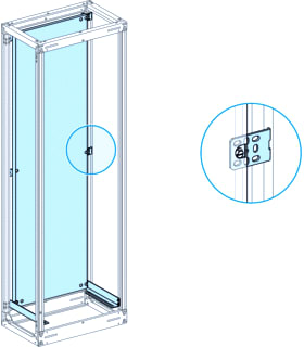 Schneider Electric - Comp. v. uitbouw kast/lessenaar prisma p blindepl 36m b650