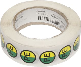 ABB - Hafonorm Tekststrookblad 71103 Sticker Pe Ds1000
