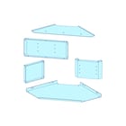 Schneider Electric - Comp. v. opstell./kopp. kast/less. linergy lgye hoekset ip30
